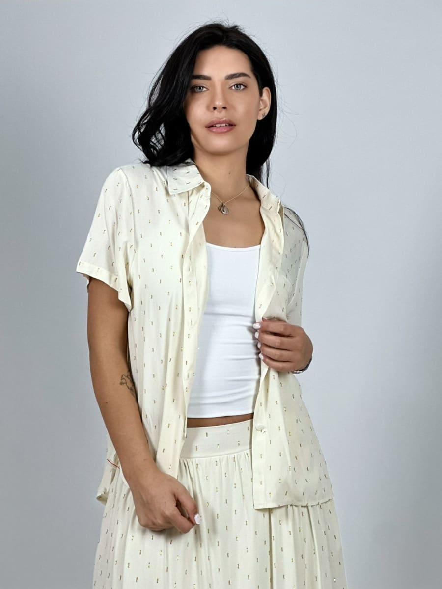 Blusa Puntos Brillantes A1-4014