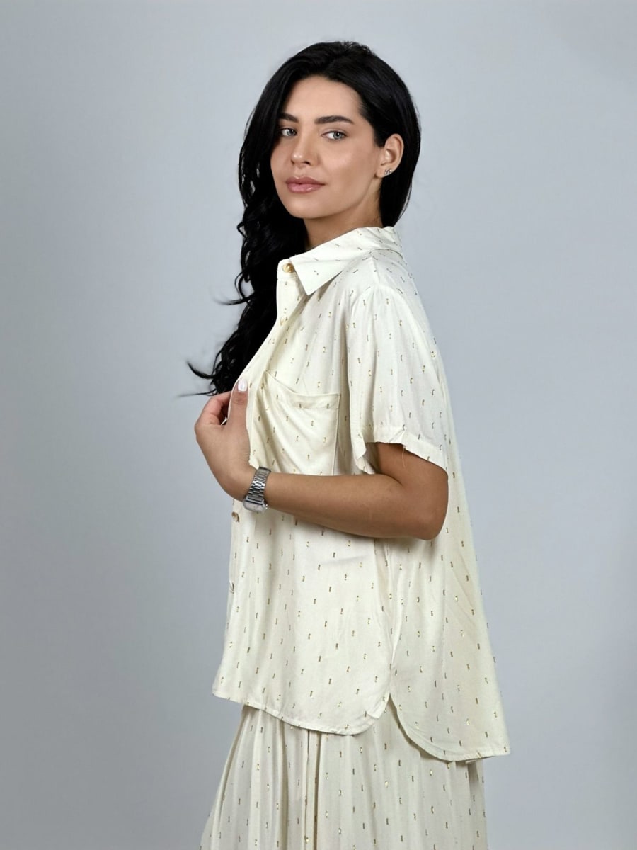 Blusa Puntos Brillantes A1-4015