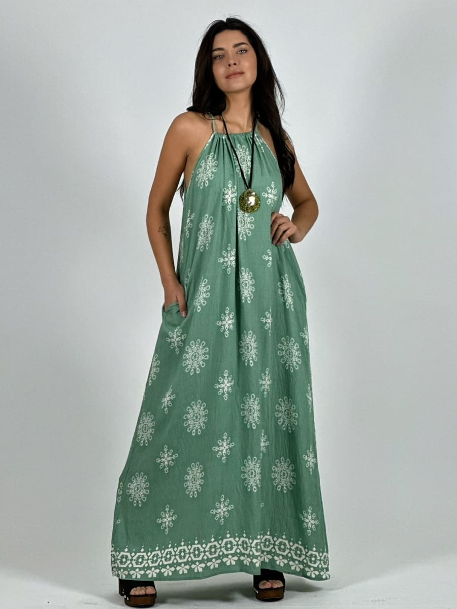 Vestido de Tirantes Boho A1-391