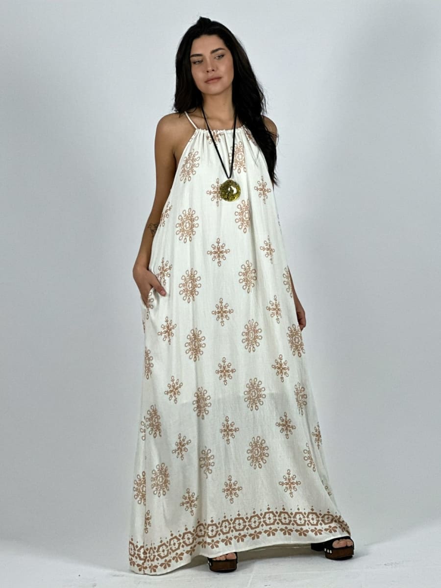 Vestido de Tirantes Boho A1-395