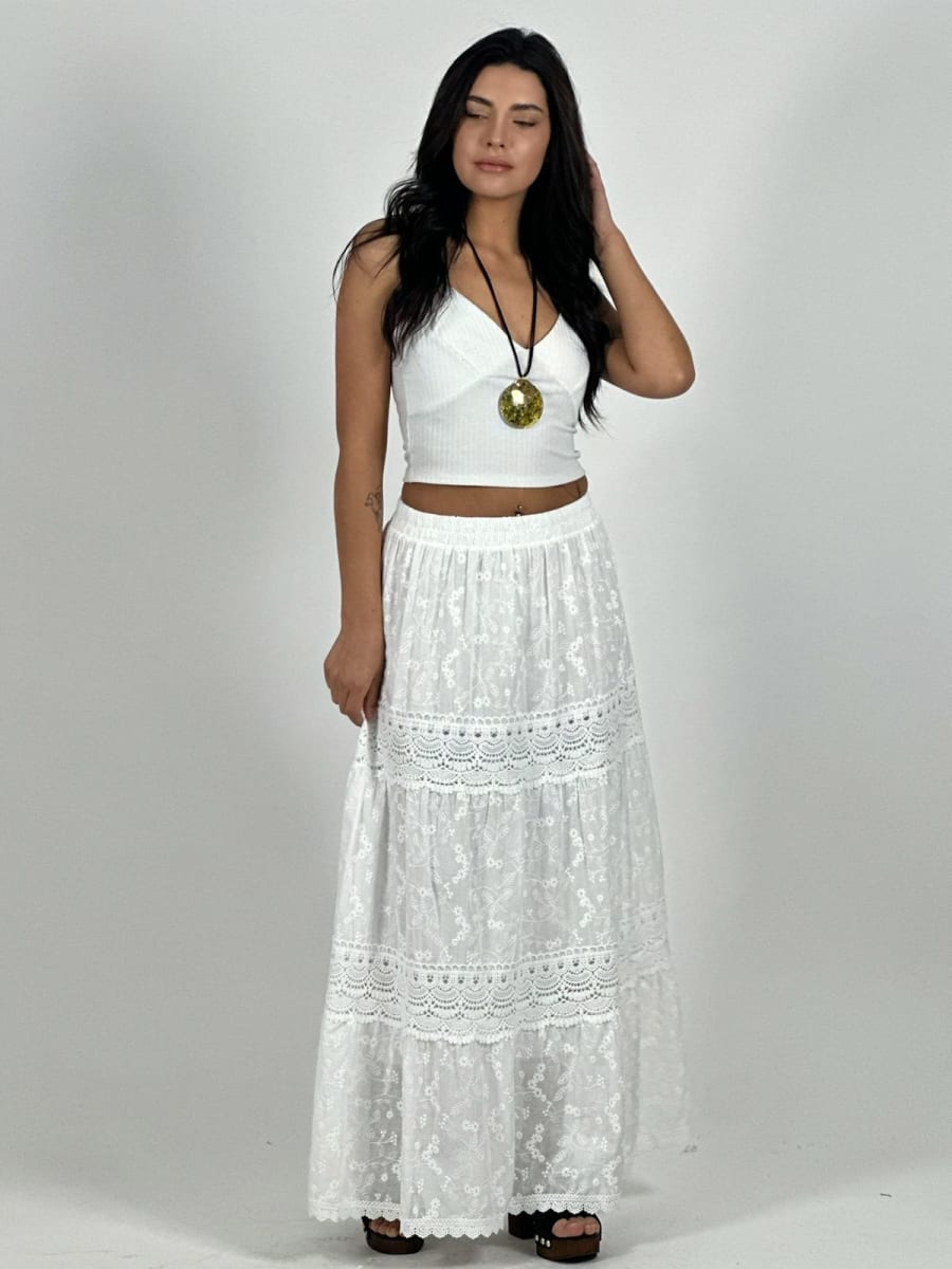 Falda Broderi A1-83
