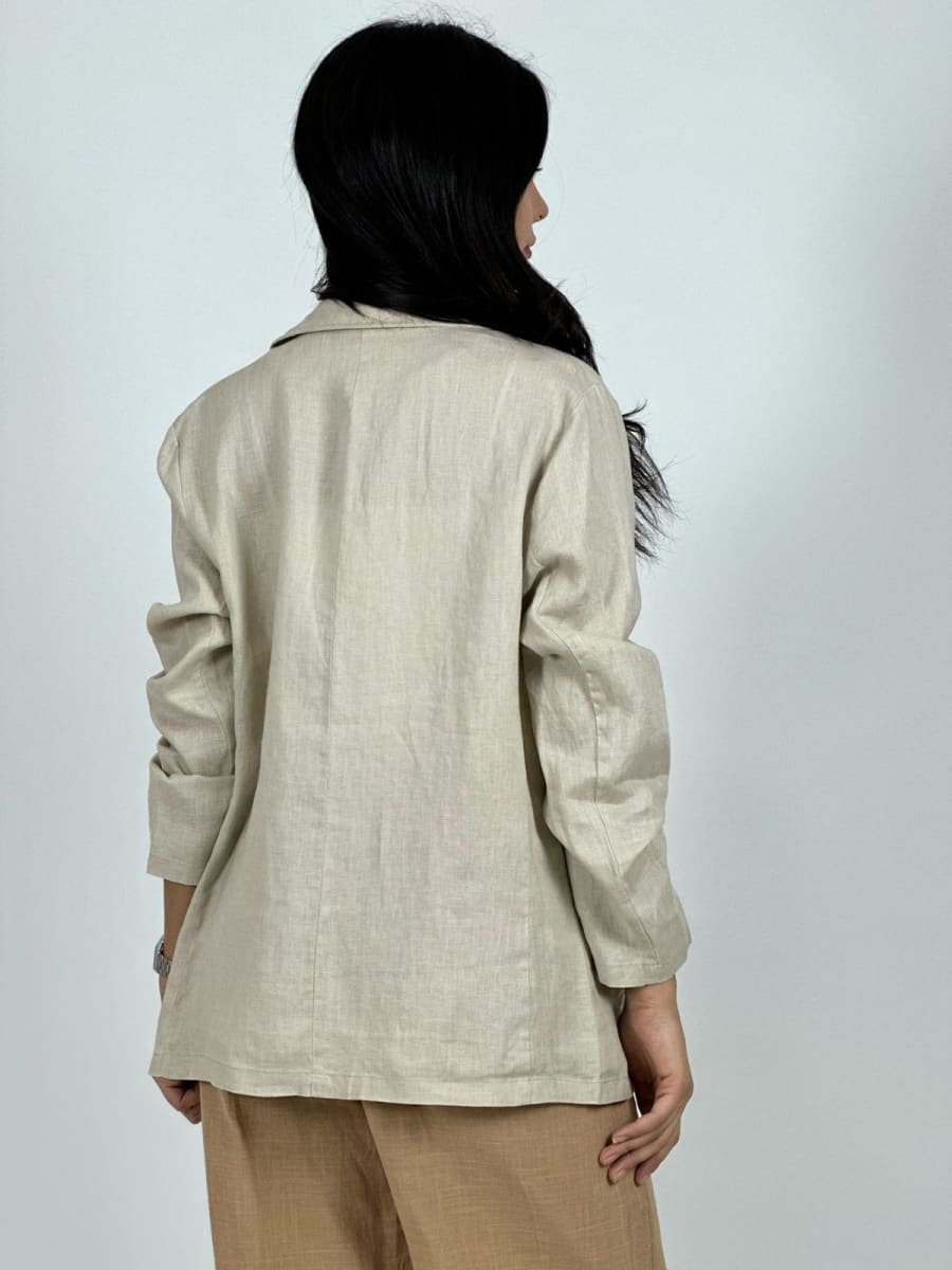 Blazer Lino 2 Botones A2-554