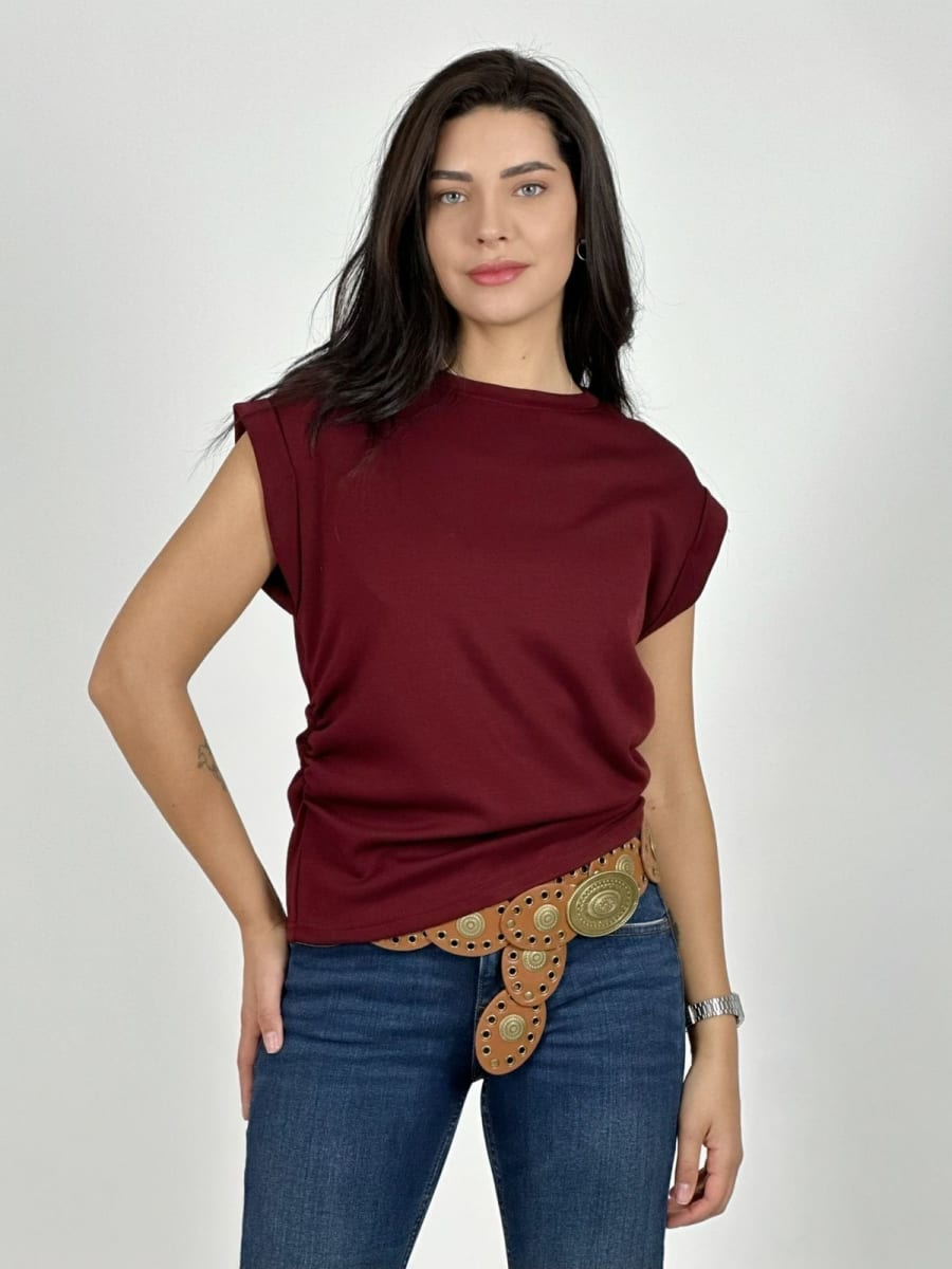 Polera de Algodon S/Mangas A4-921