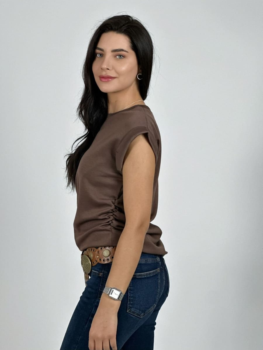 Polera de Algodon S/Mangas A4-929