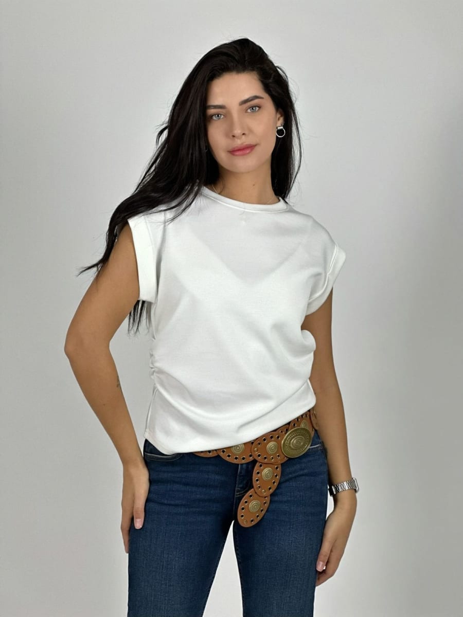 Polera de Algodon S/Mangas A4-924