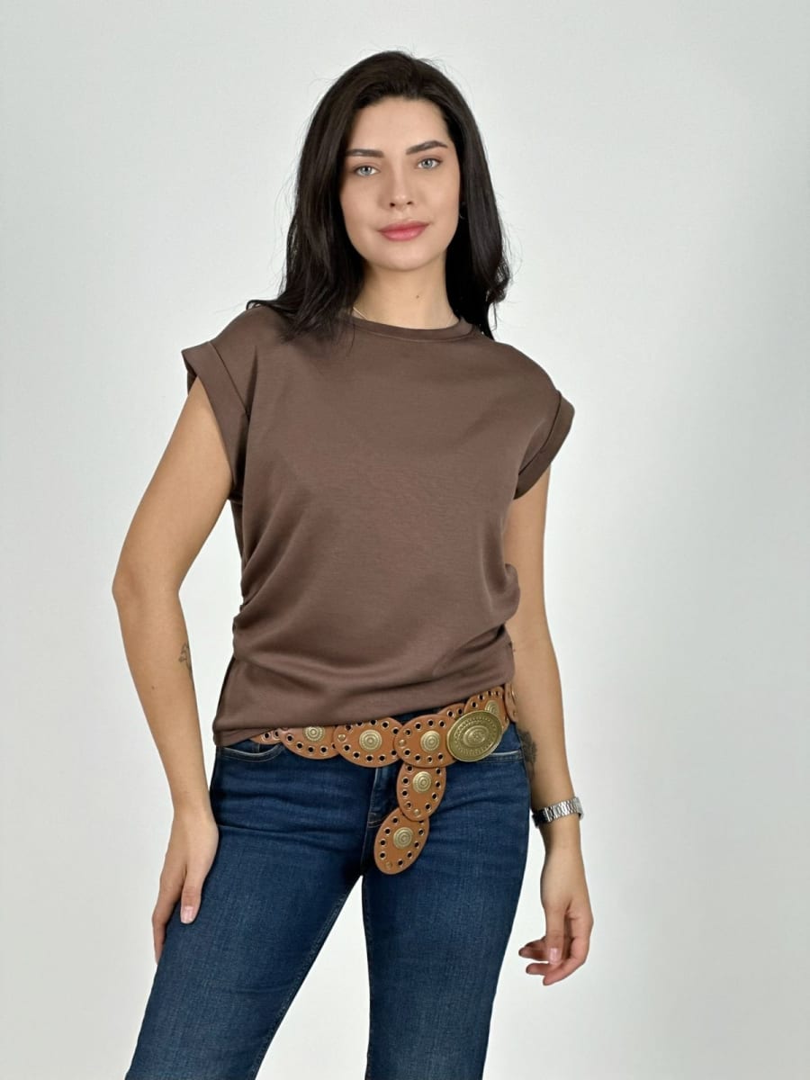 Polera de Algodon S/Mangas A4-928