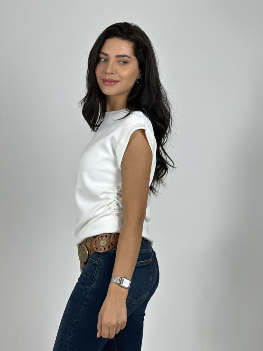 Polera de Algodon S/Mangas A4-926