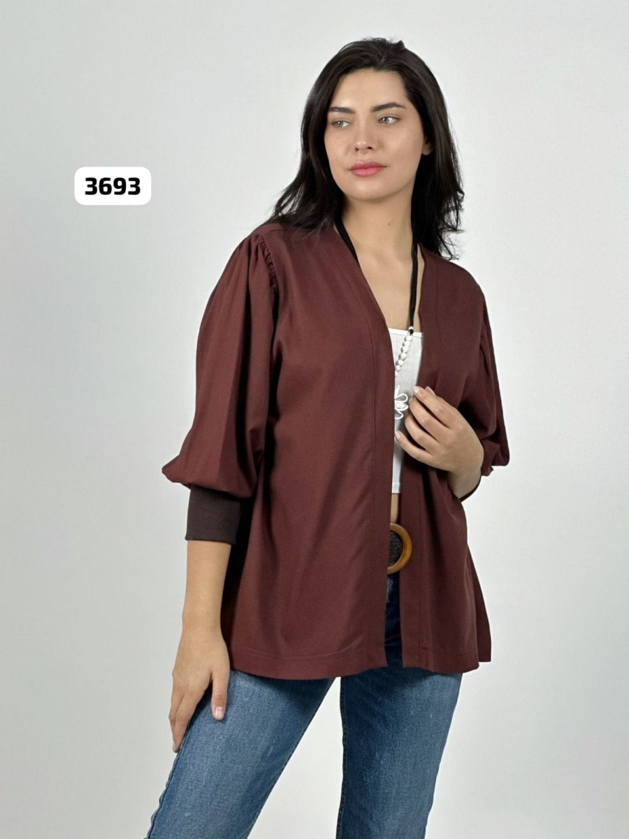 Tapado Lino Formal Manga Larga Ajustada A3-807