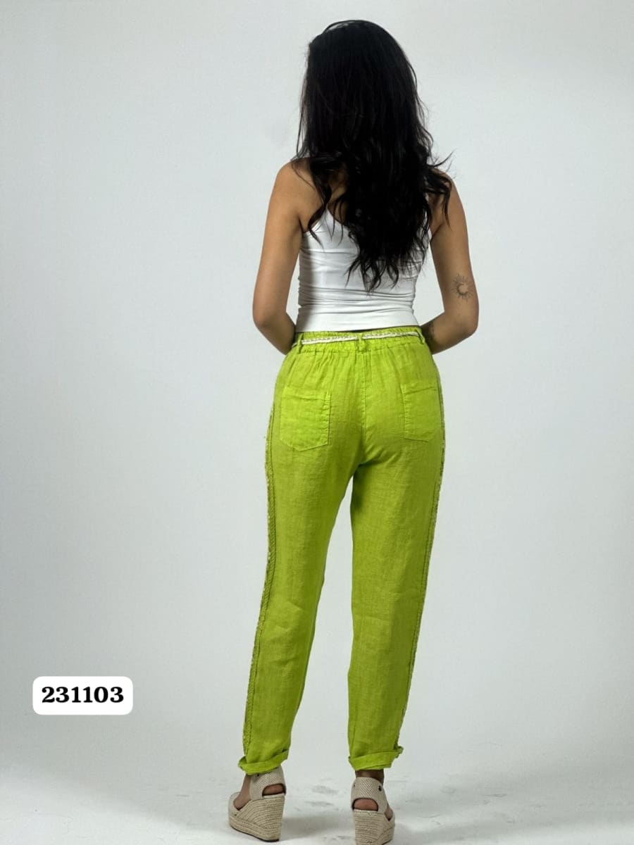 Jogger Italiano con Cordon Diseño en Costados A1-5110