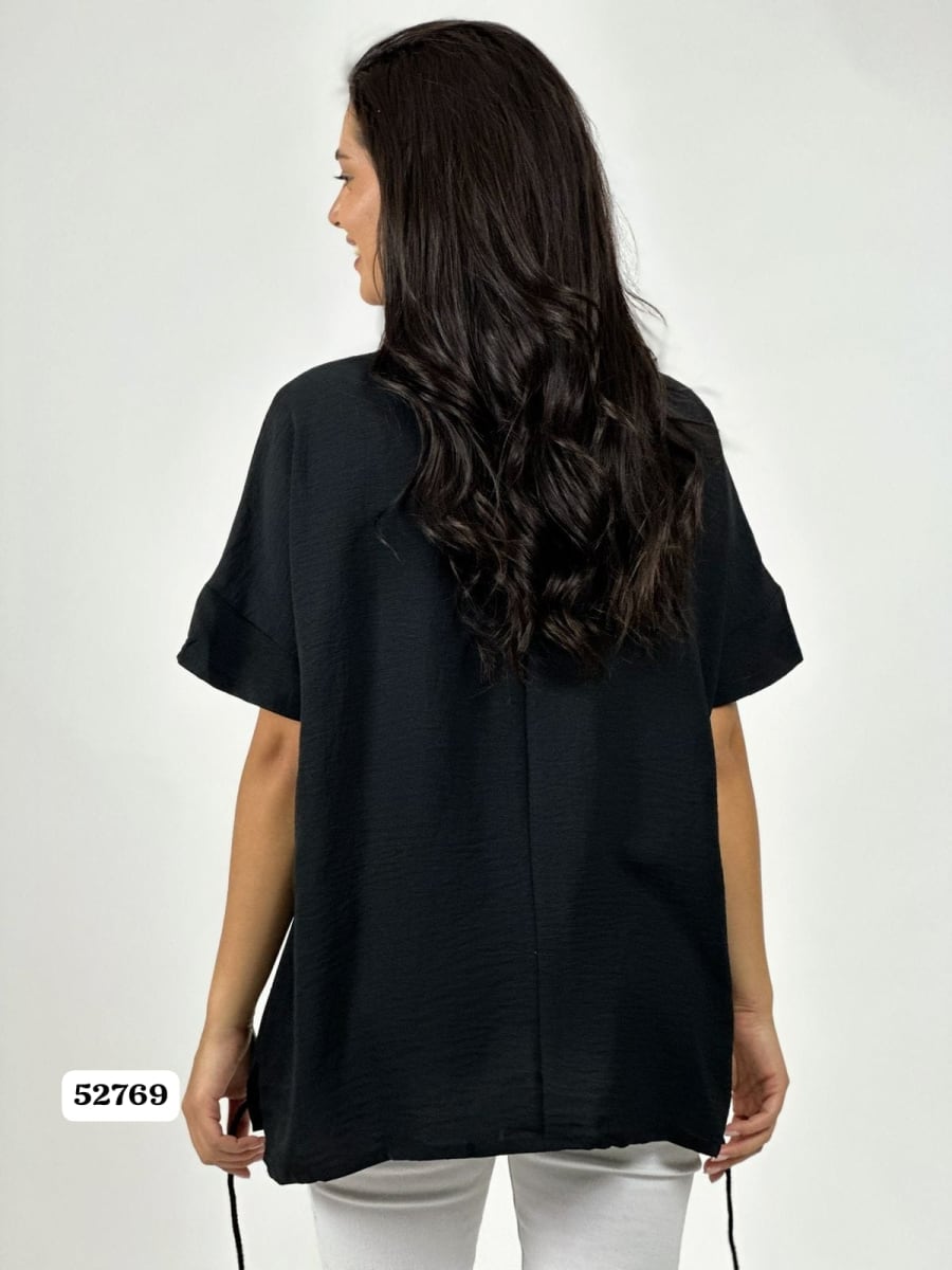 Polera Crepe Casual 3 Corazones Print/Hippie Chic A1-376