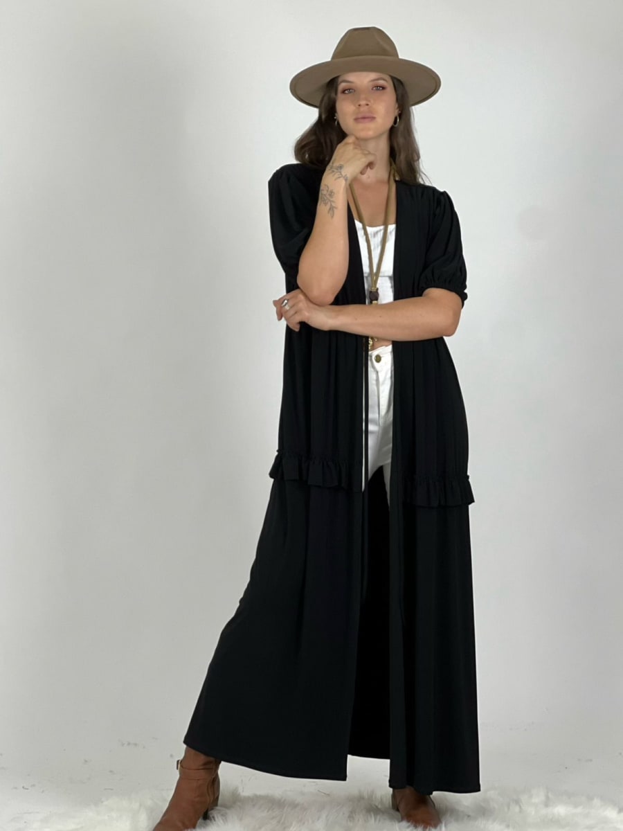 Tapado Con Faralao y Mangas 3/4 A2-621