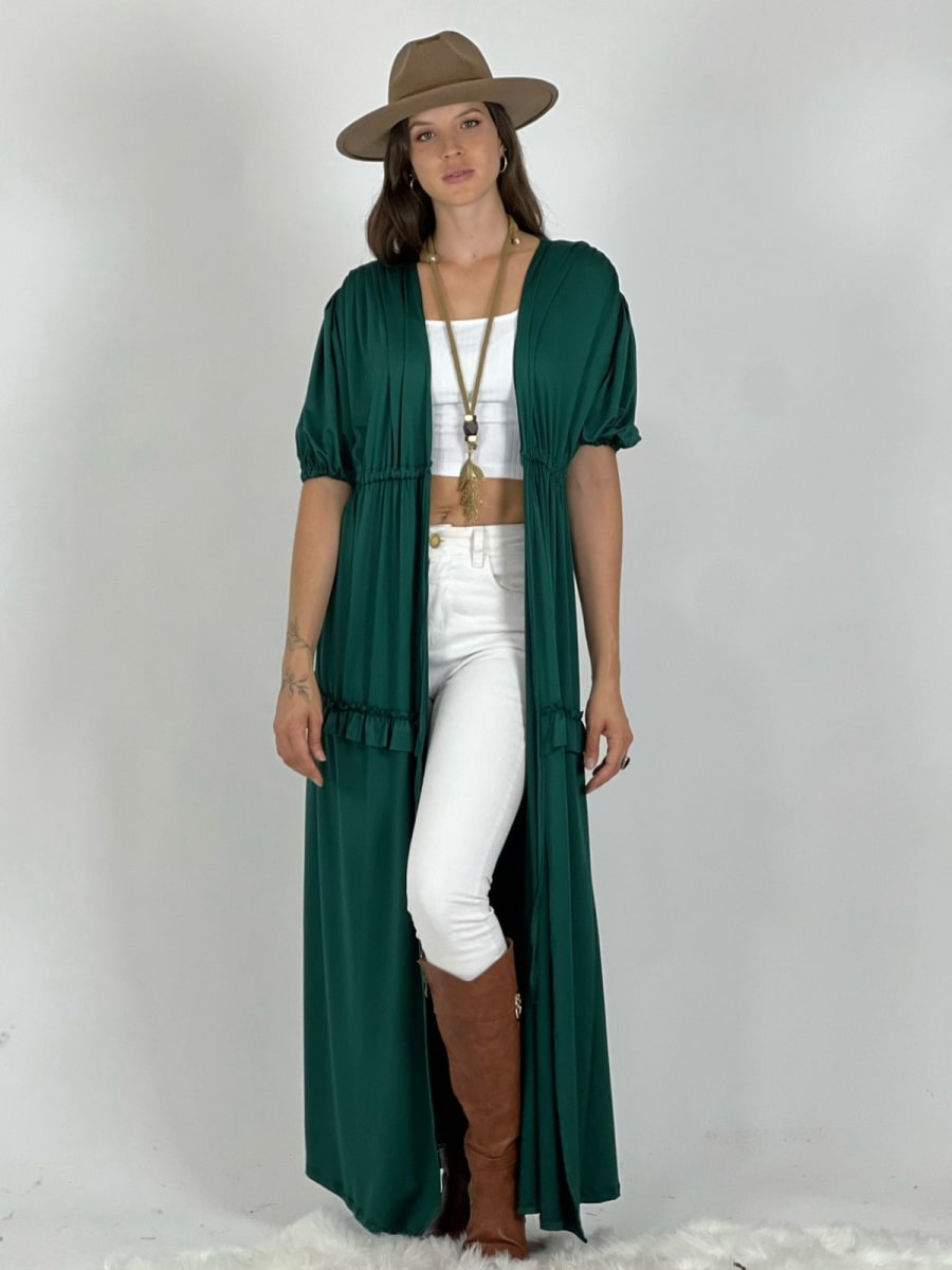 Tapado Con Faralao y Mangas 3/4 A2-625