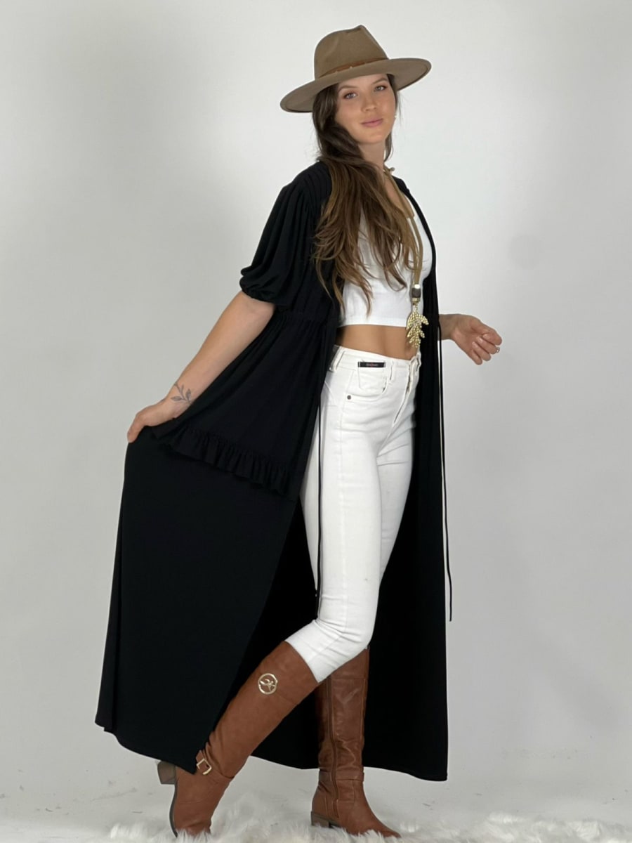 Tapado Con Faralao y Mangas 3/4 A2-622