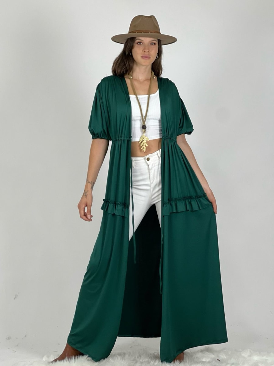 Tapado Con Faralao y Mangas 3/4 A2-624