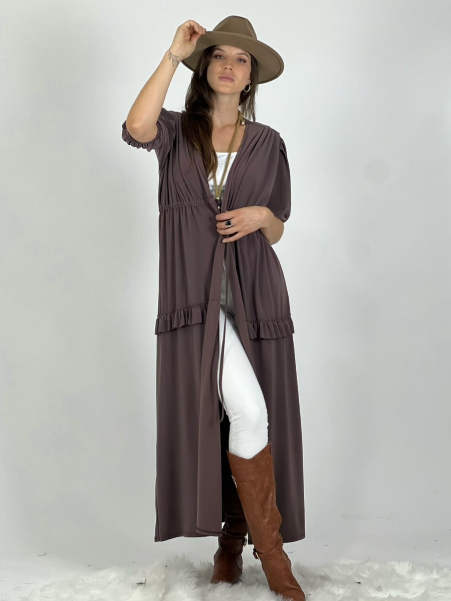 Tapado Con Faralao y Mangas 3/4 A2-627