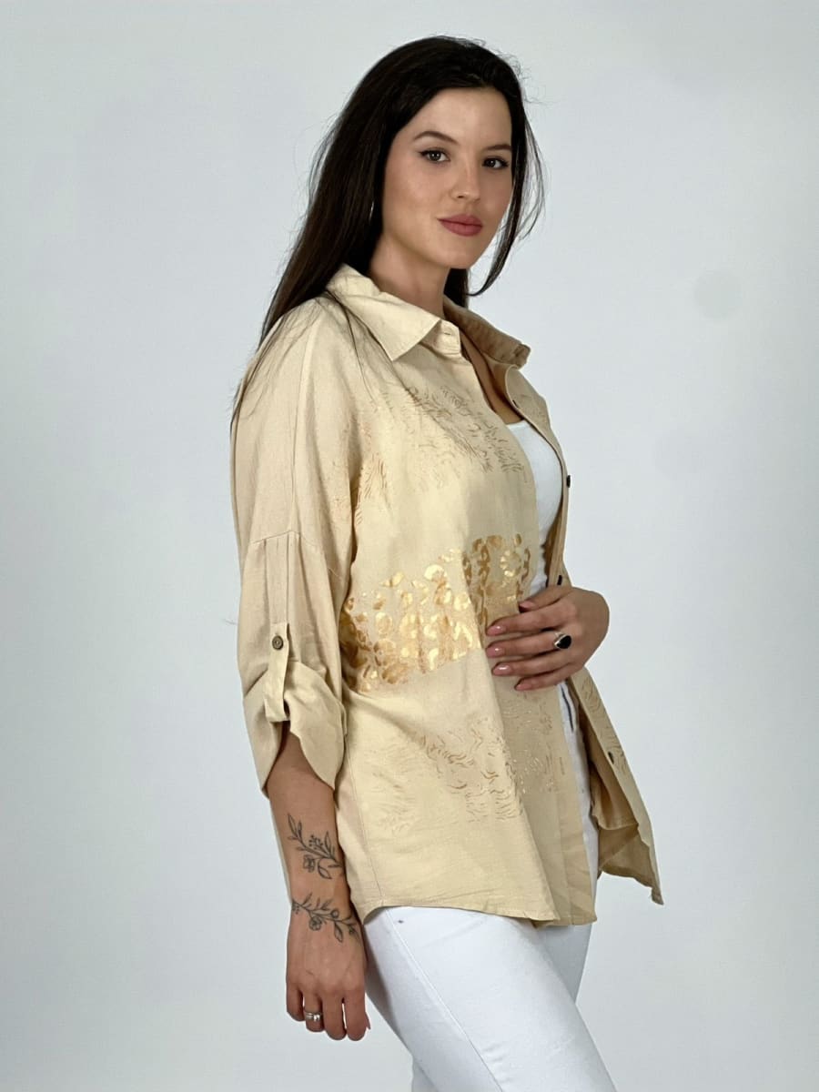 Blusa Franjas Print A1-53