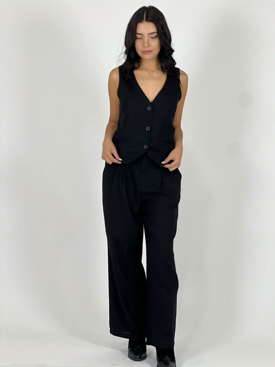 Pantalon Lino Casual A3-75 2