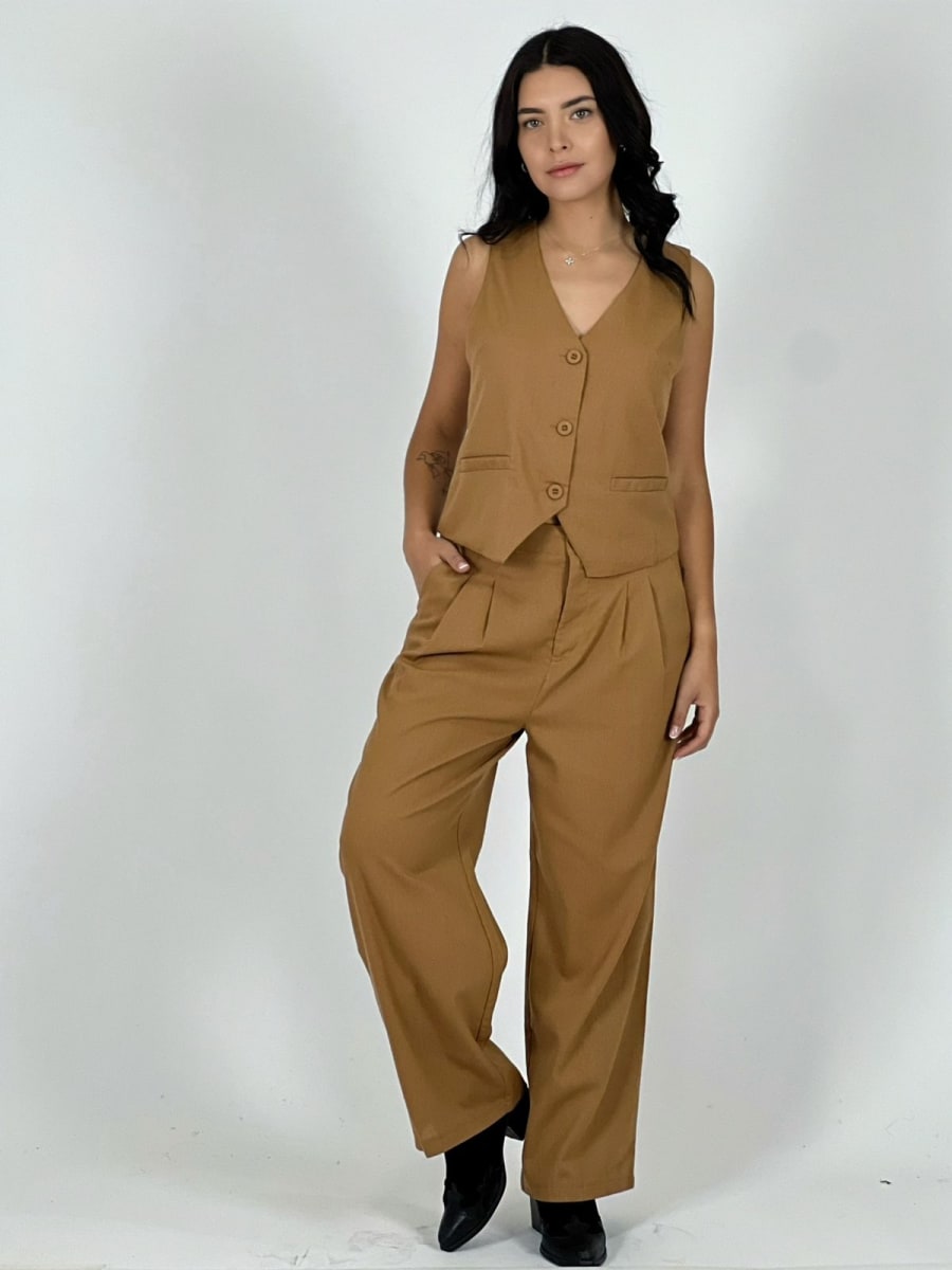Pantalon Lino Casual A3-755