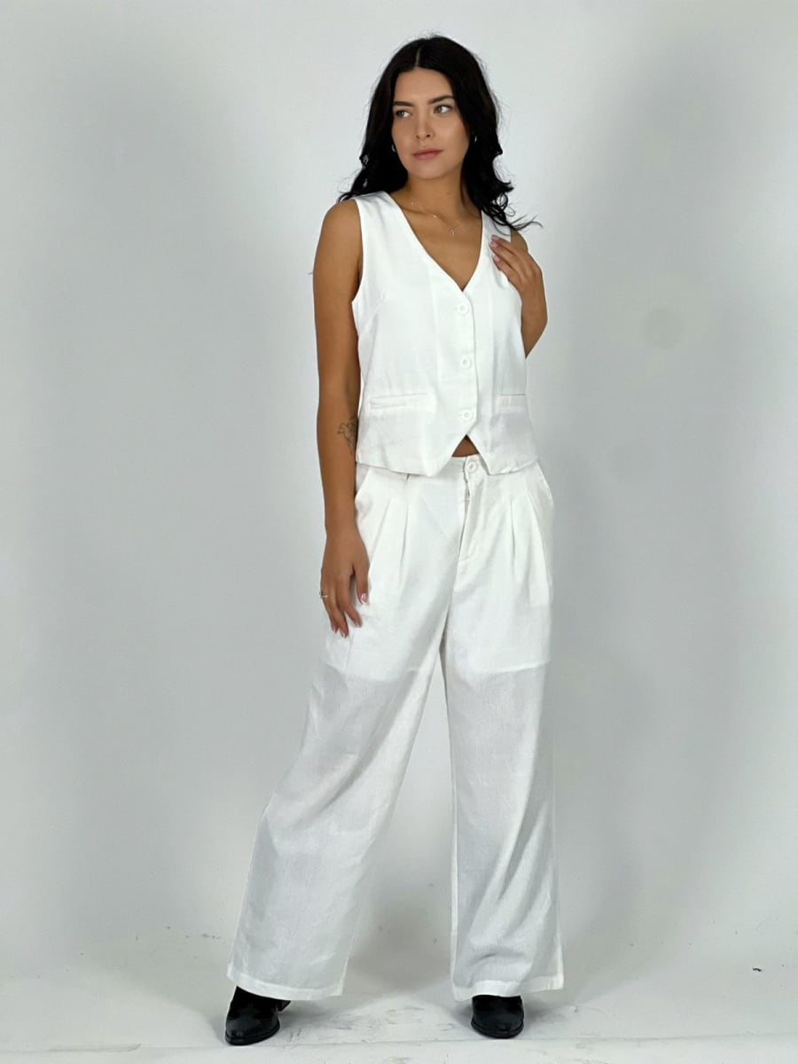 Pantalon Lino Casual A3-7513