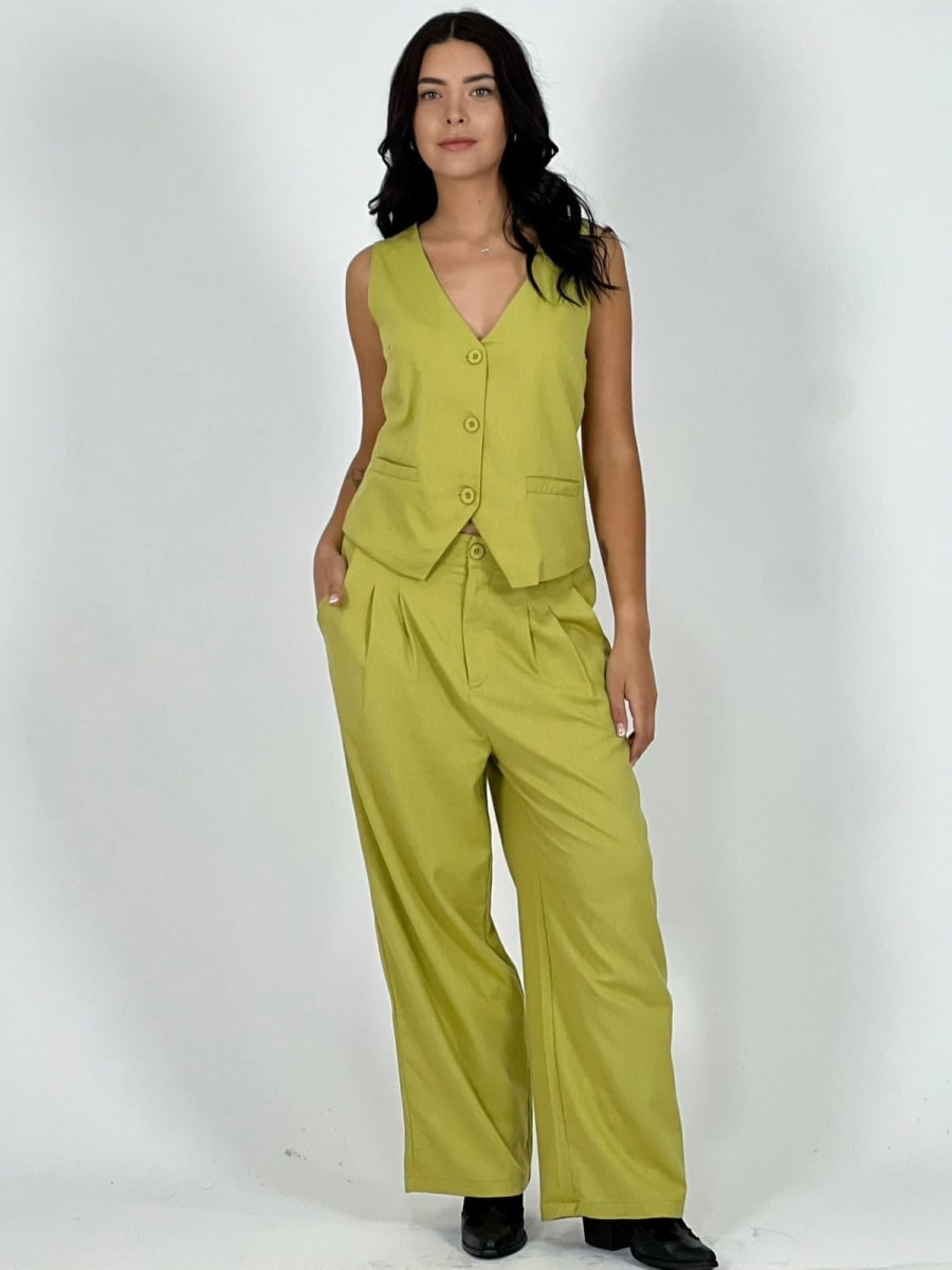 Pantalon Lino Casual A3-7516