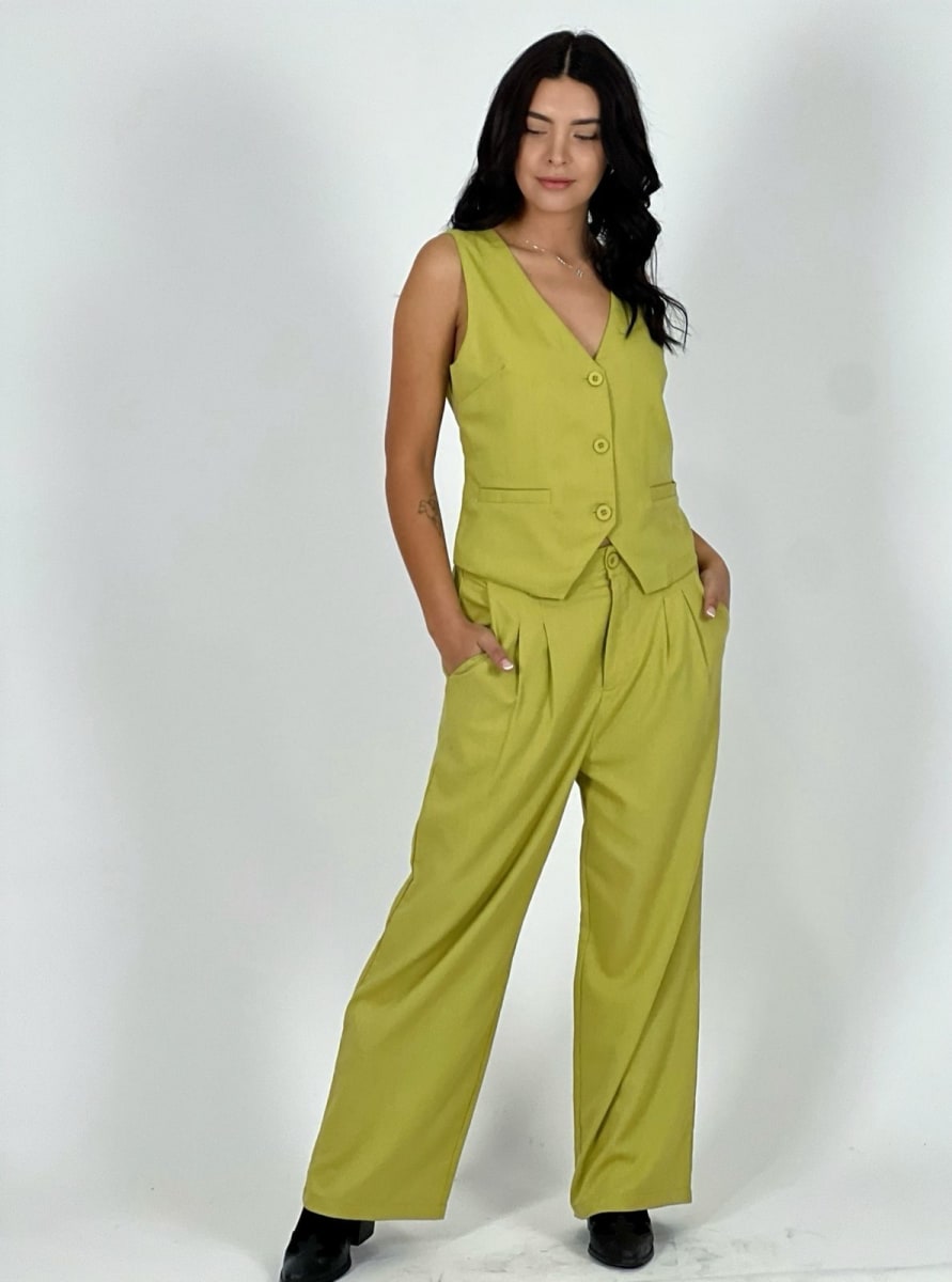 Pantalon Lino Casual A3-75 17