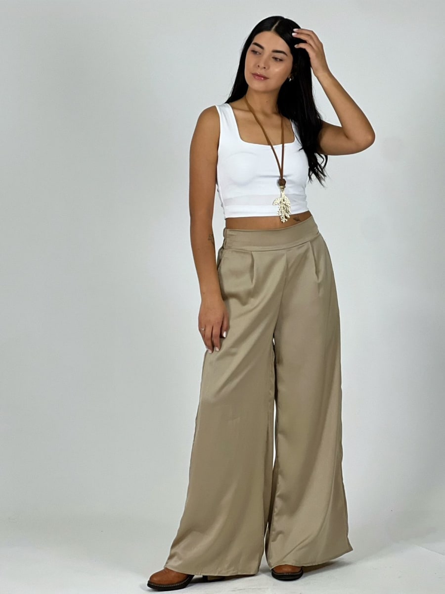 Pantalon Razo Con Bolsillos A3-7910