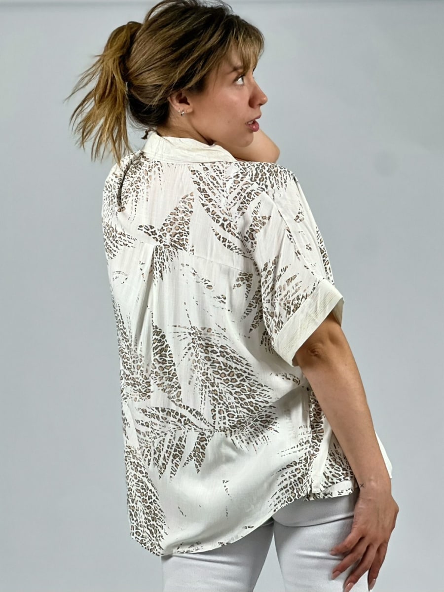 Blusa Lino Estampados print A1-302