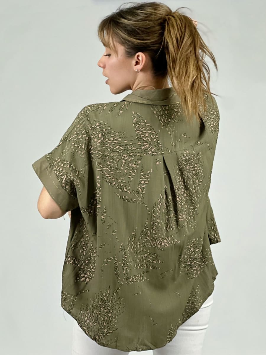 Blusa Lino Estampados print A1-305