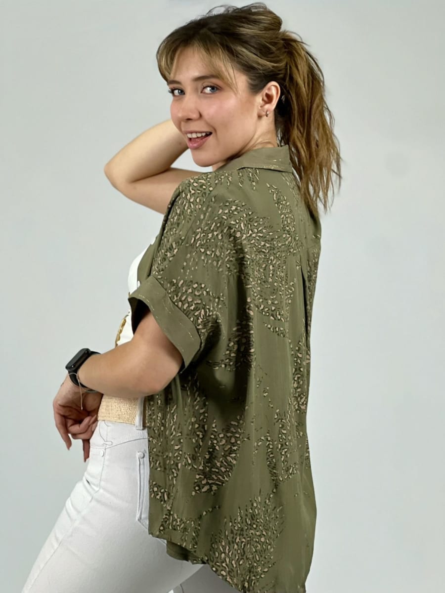 Blusa Lino Estampados print A1-304