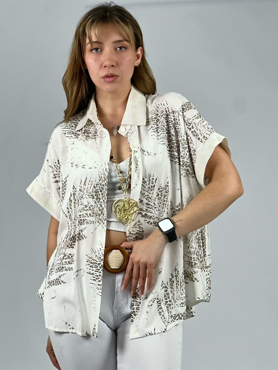 Blusa Lino Estampados print A1-301