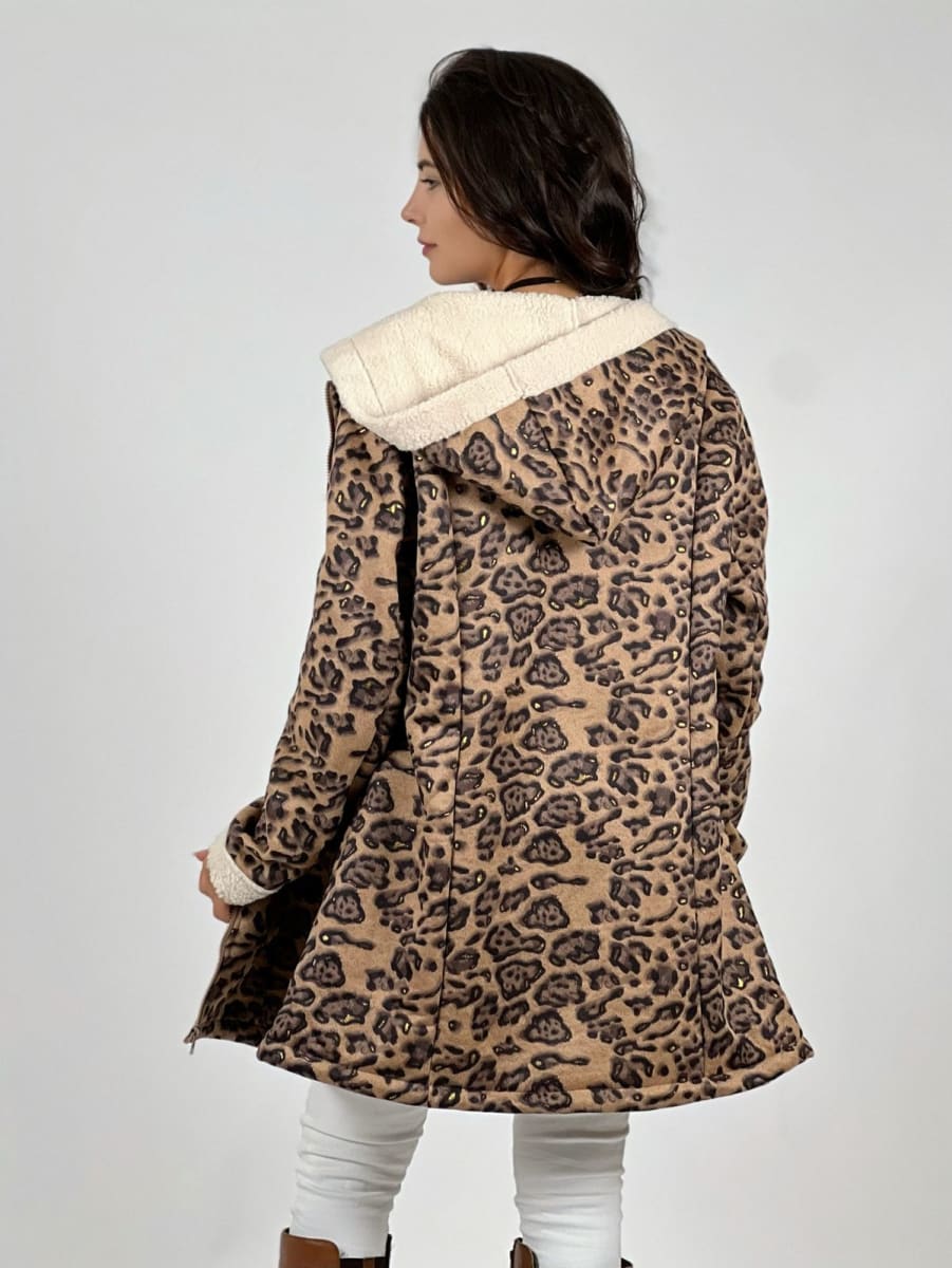 Chaqueta Gamuza con Chiporro Manchas A4-85/874