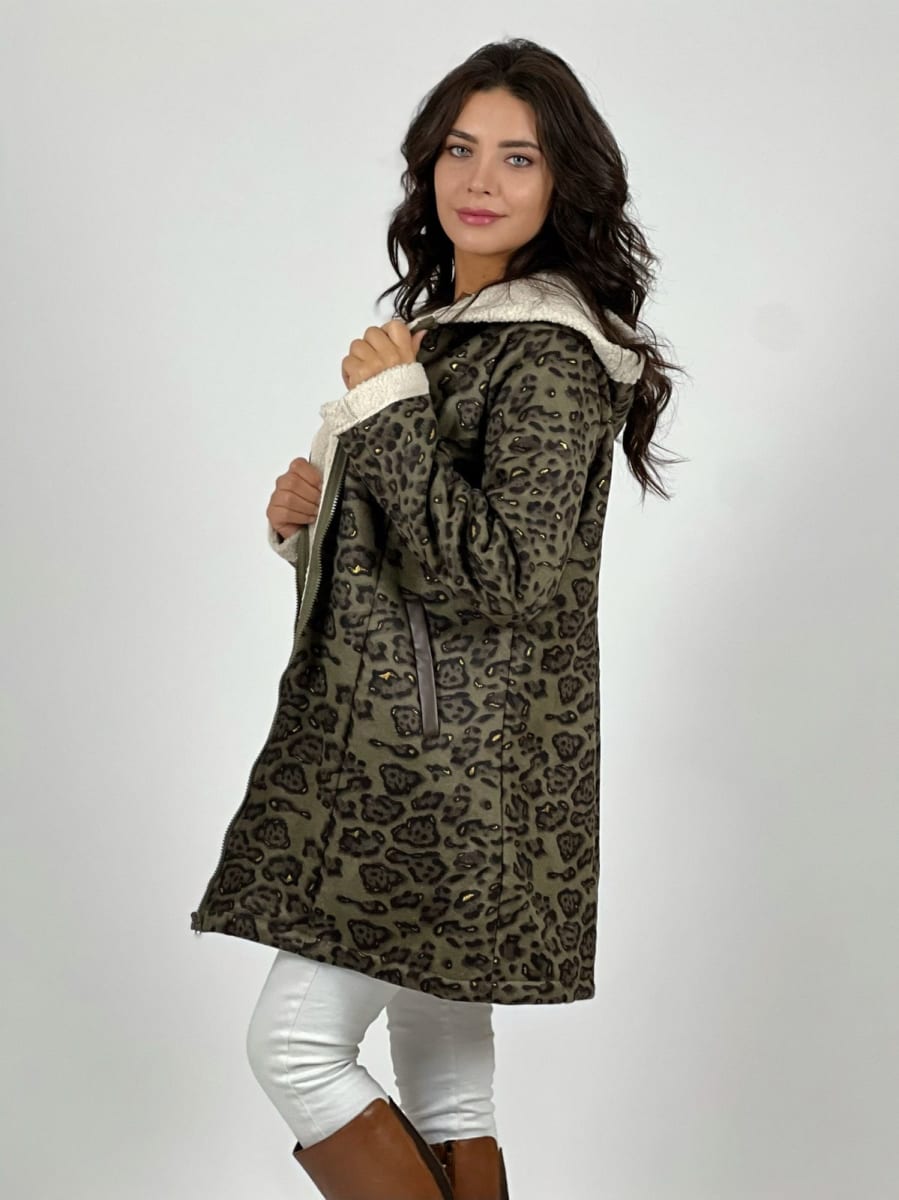 Chaqueta Gamuza con Chiporro Manchas A4-85/8710