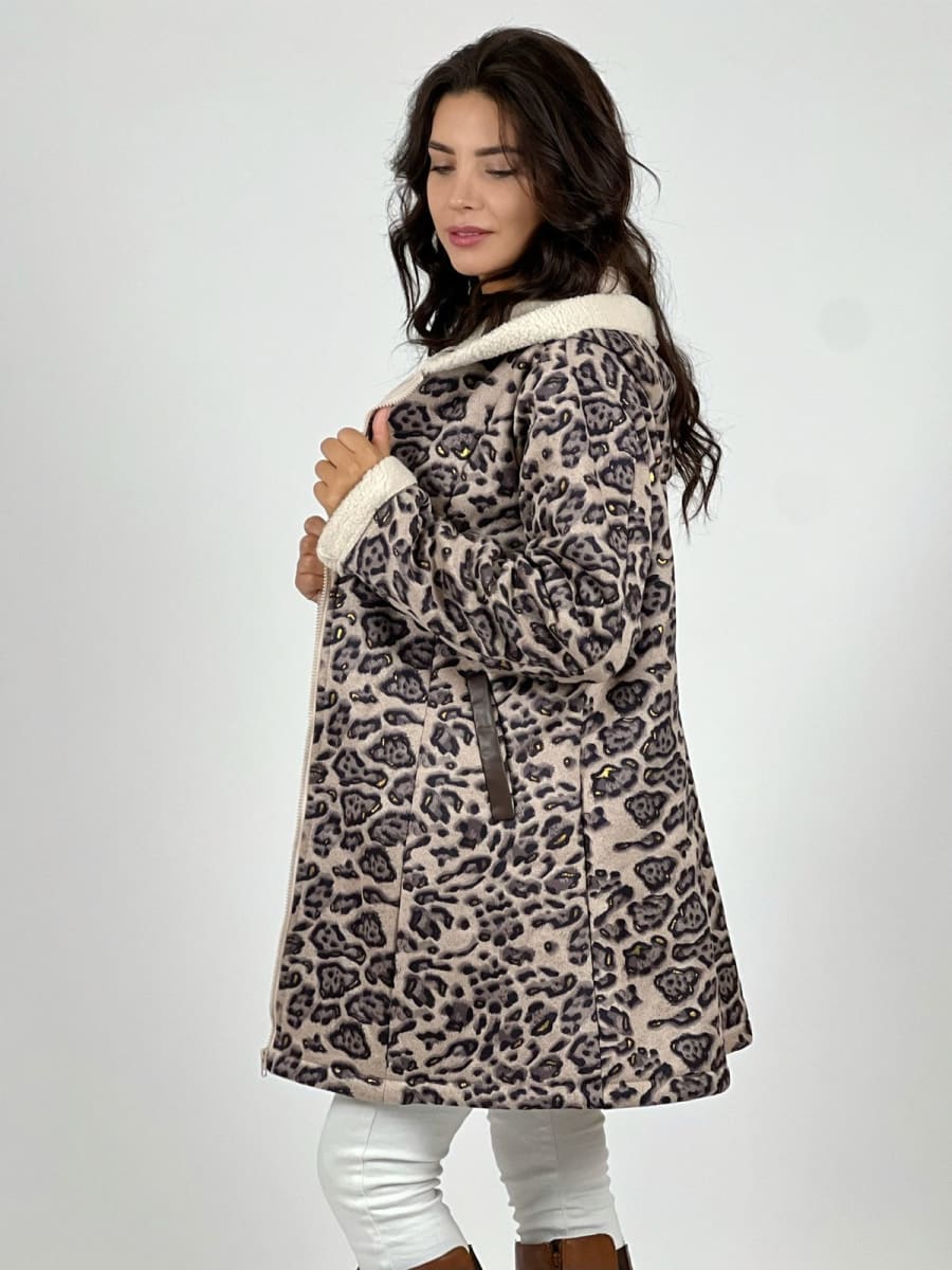 Chaqueta Gamuza con Chiporro Manchas A4-85/877