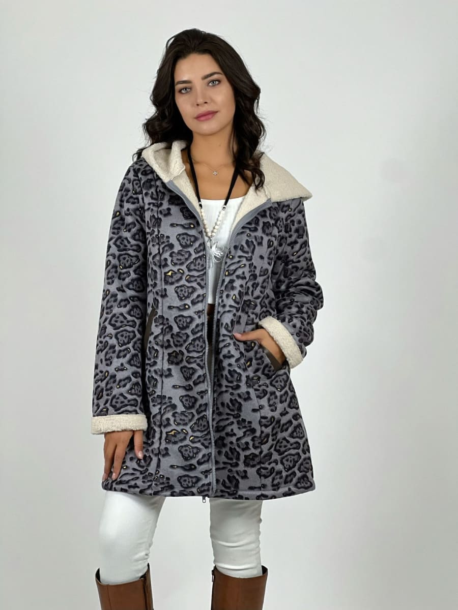 Chaqueta Gamuza con Chiporro Manchas A4-85/8712