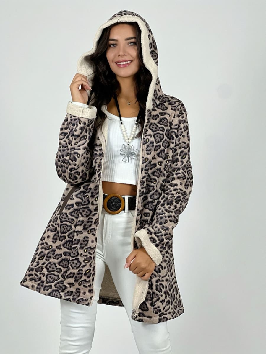 Chaqueta Gamuza con Chiporro Manchas A4-85/876