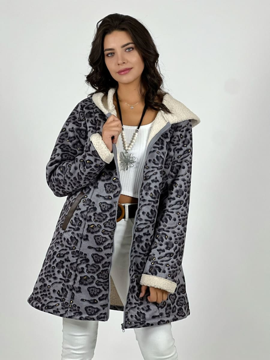 Chaqueta Gamuza con Chiporro Manchas A4-85/8711