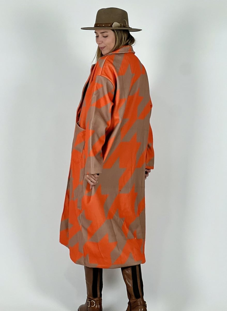 Abrigo de Paño con Diseño A4-8913