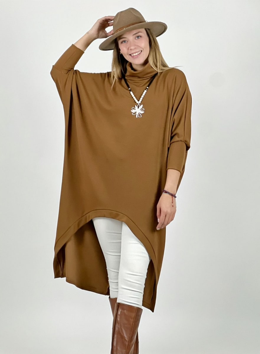 Vestido Spandex Cuello Alto Abertura Frontal A2-598
