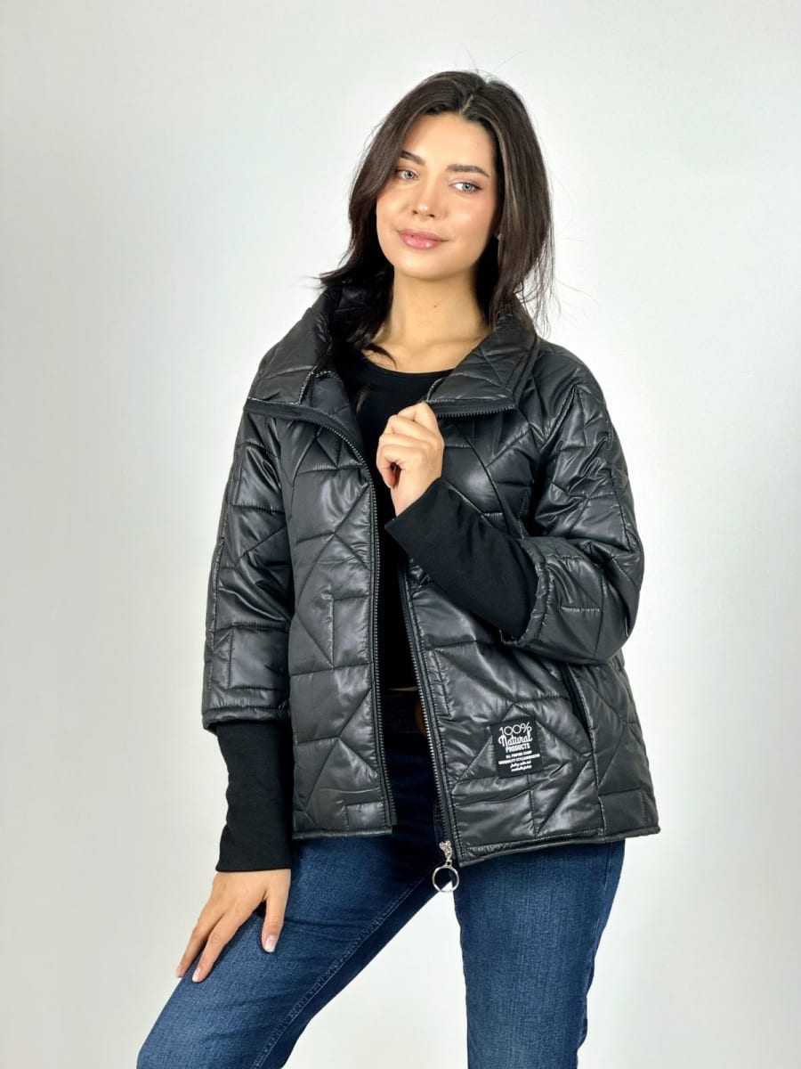 Parka Corta Viento Italiano Delgada Prismatica A4-892