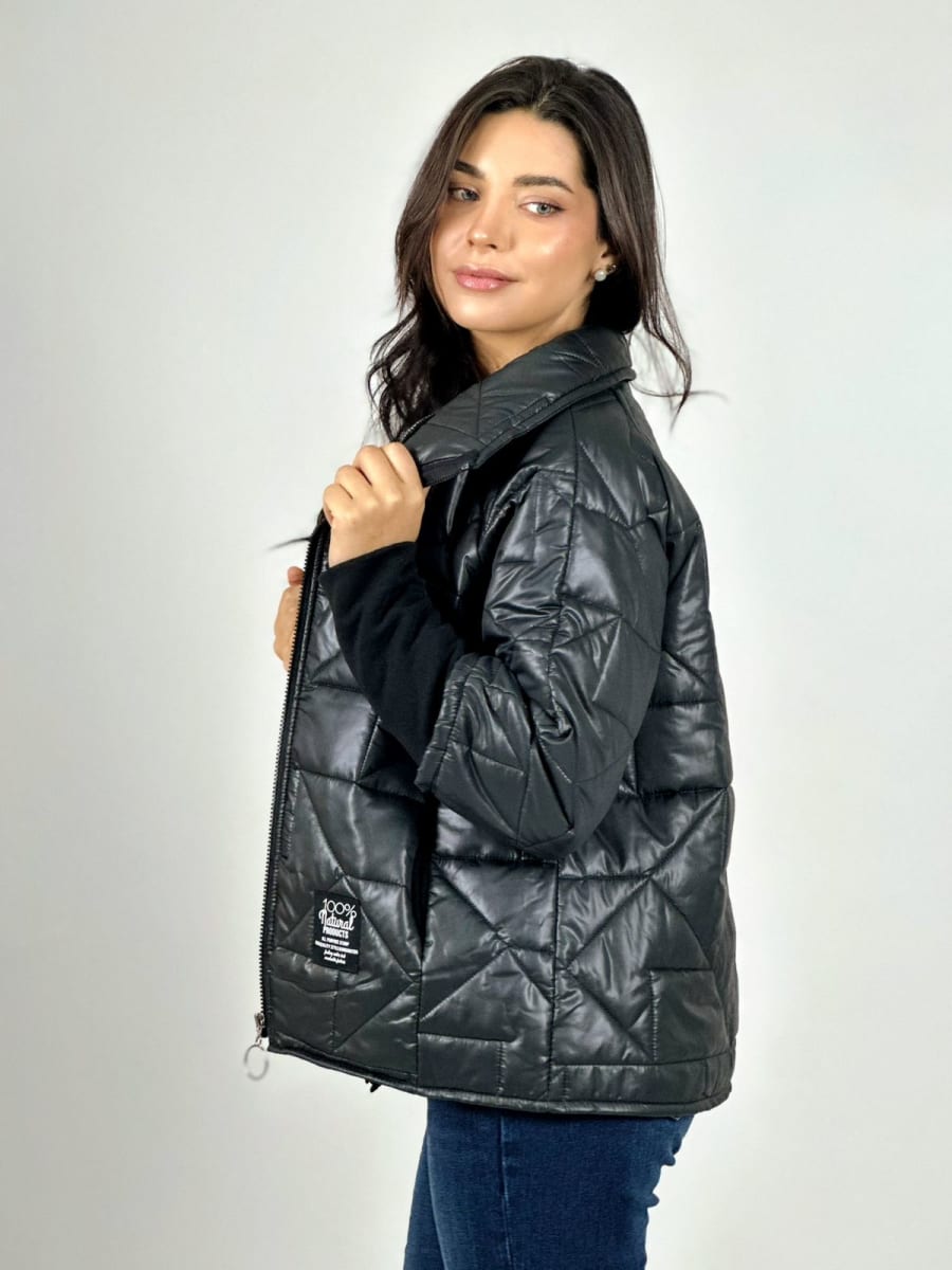 Parka Corta Viento Italiano Delgada Prismatica A4-893