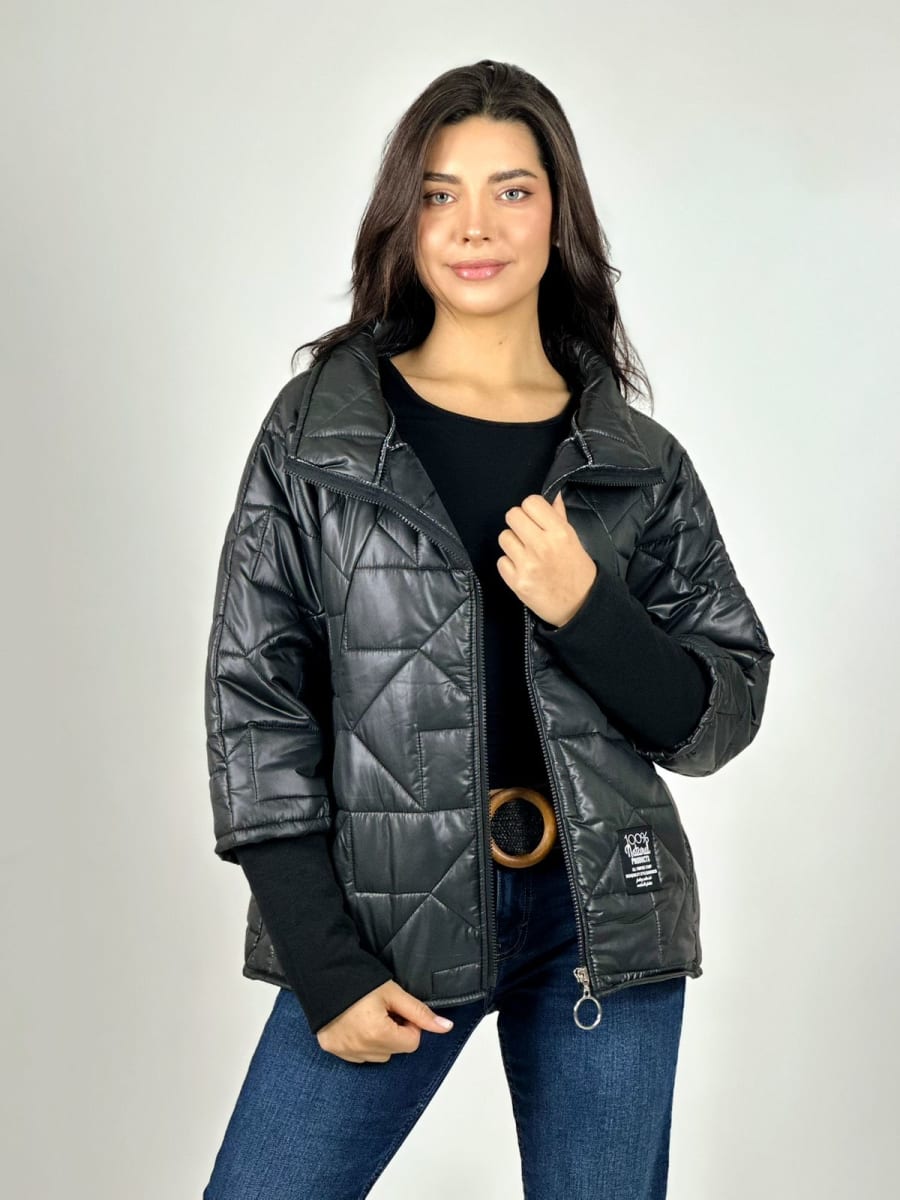 Parka Corta Viento Italiano Delgada Prismatica A4-891