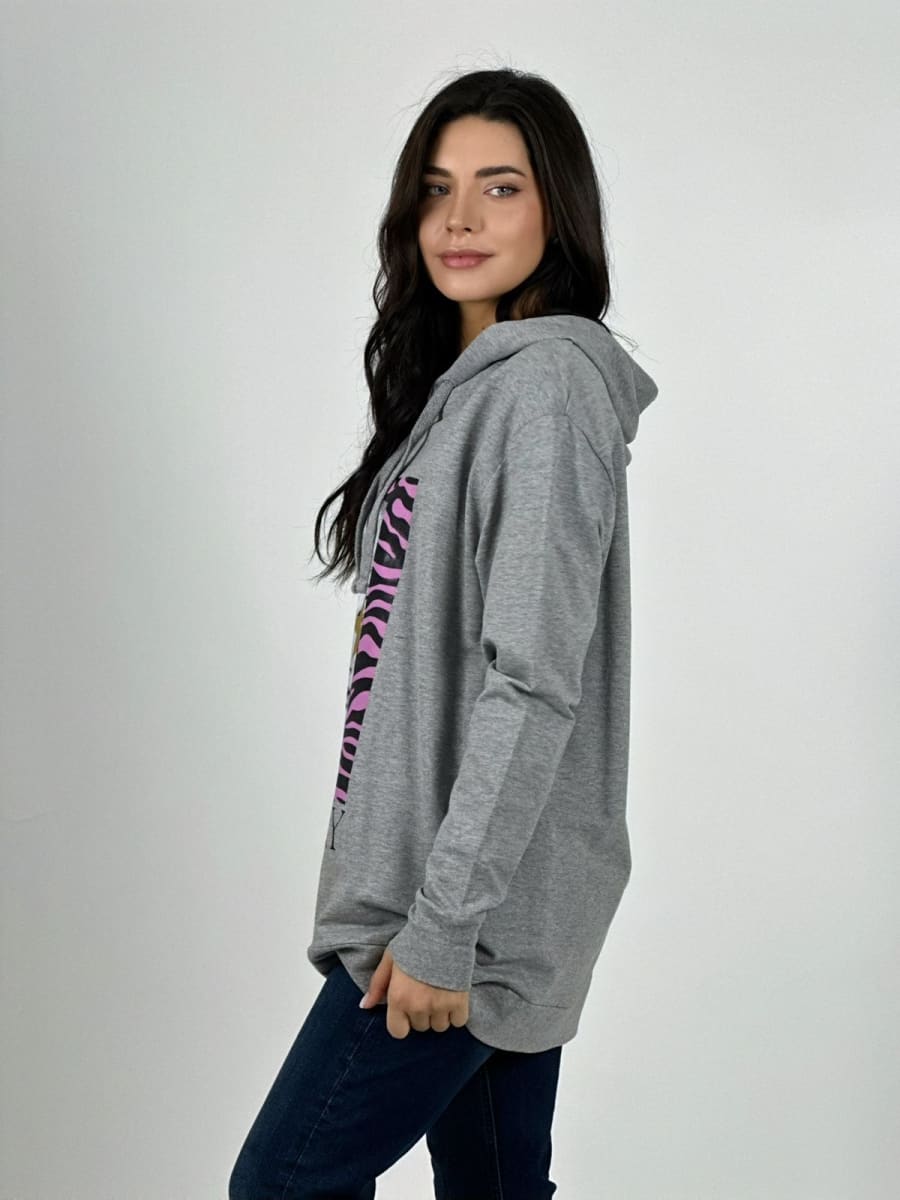 Poleron Italiano MYSTERY con Cuadro Print A4-866