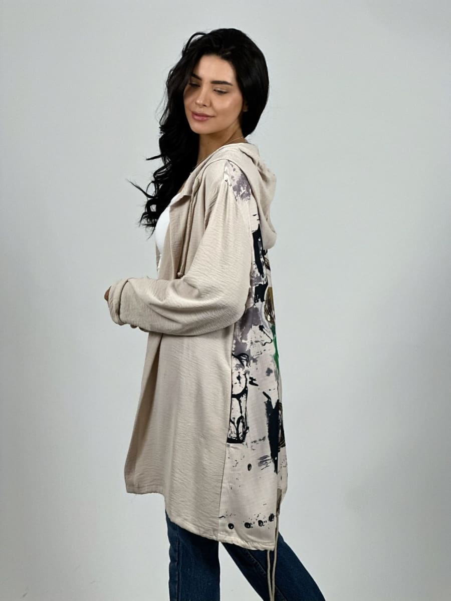 Poleron Dorso Oso Abstracto EX-THROUGH A2-618