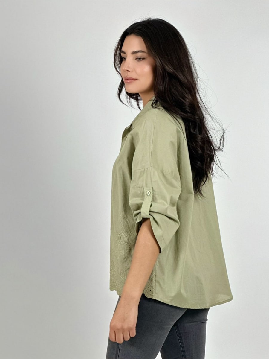 Blusa Terminaciones Broderi A1-183