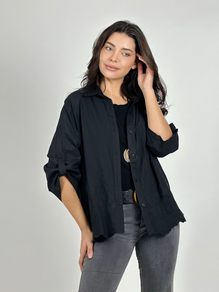 Blusa Terminaciones Broderi A1-184