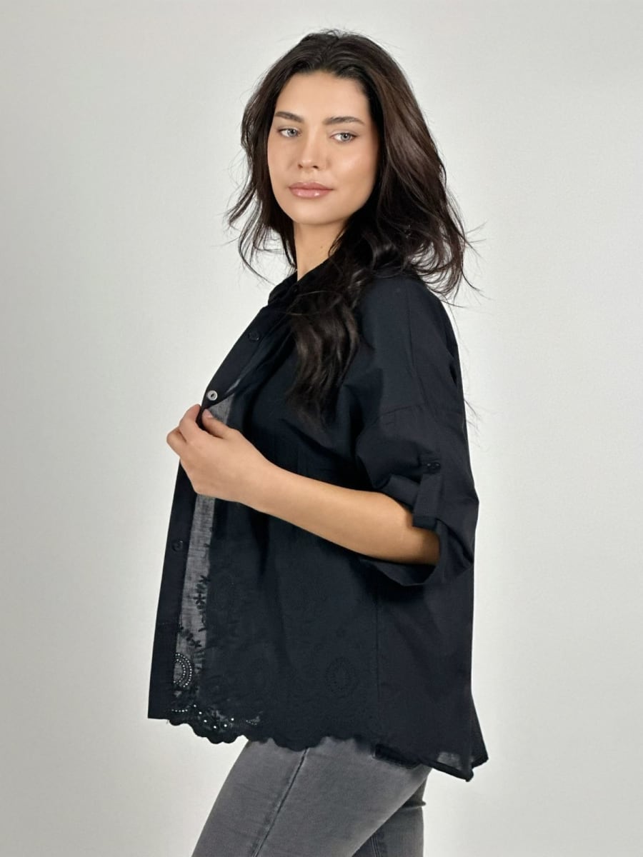 Blusa Terminaciones Broderi A1-185