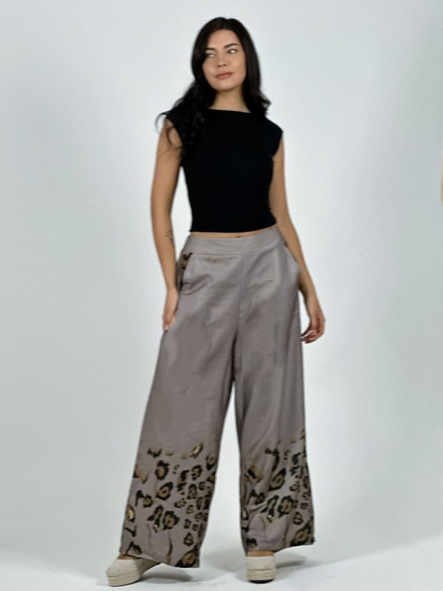 Palazzo Bordes Estampados Print A1-172