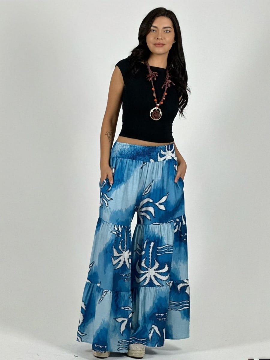 Palazzo Viscosa Boho con Palmeras A4-83//856