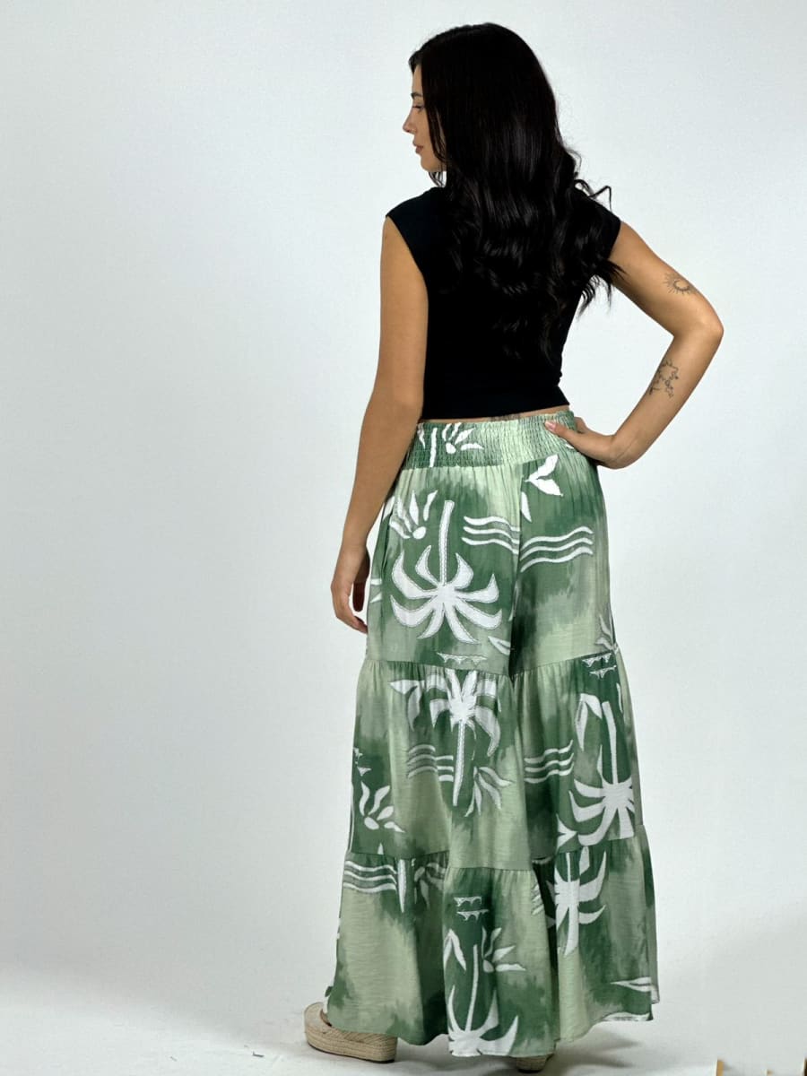 Palazzo Viscosa Boho con Palmeras A4-83//8511