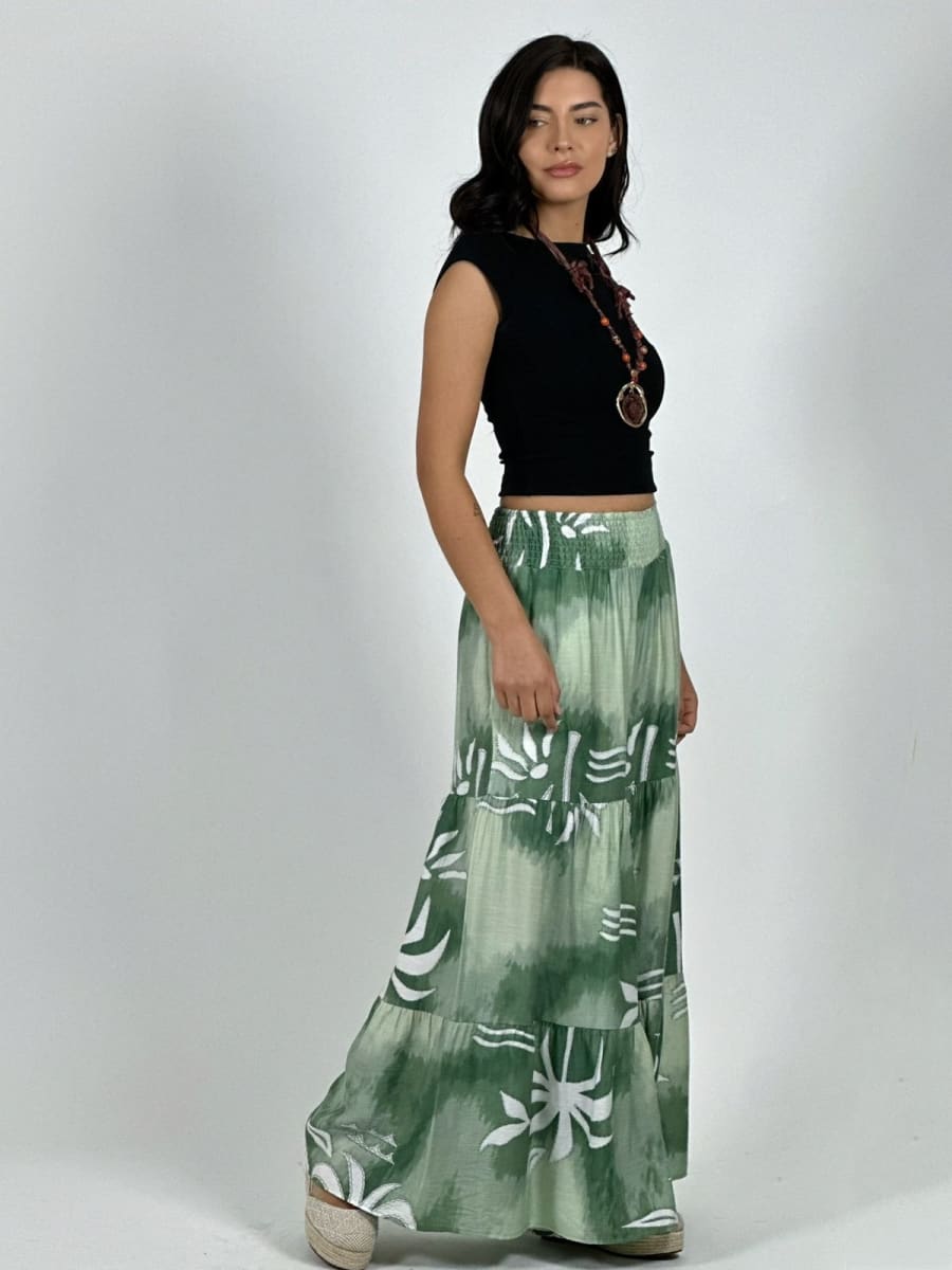 Palazzo Viscosa Boho con Palmeras A4-83//8510